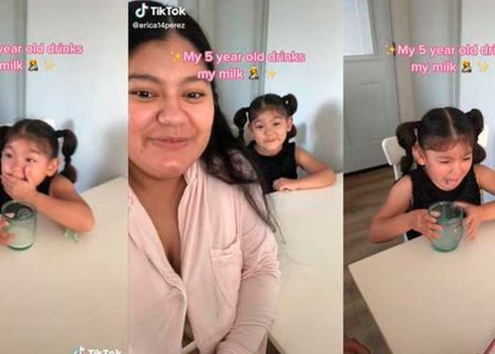 Le hacen una broma dándole leche materna y su reacción es épica