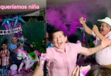 Alegría viral: Abuelos descubren que tendrán a su primera nieta (Video)
