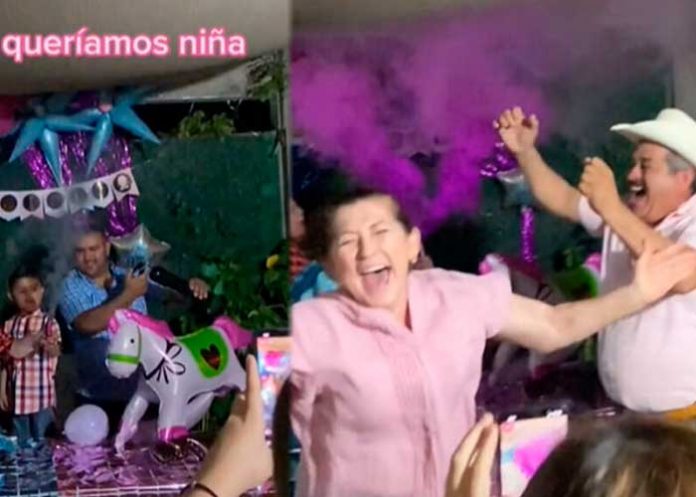 Alegría viral: Abuelos descubren que tendrán a su primera nieta (Video)