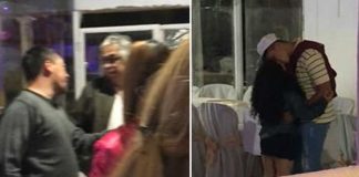 ¿Roba cuna? Pareja causa controversia por su diferencia de tamaño