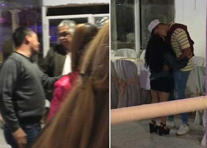 ¿Roba cuna? Pareja causa controversia por su diferencia de tamaño