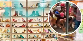 Mujeres se dan a puño tan solo por un par de zapatos