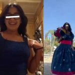 ¡Increíble! Joven teje su vestido de quinceaños