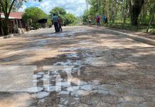 Inauguran nueva calle adoquinada en La Libertad, Chontales Inauguran nueva calle adoquinada en La Libertad, Chontales