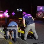 Irresponsable conductor atropella a peatón ebrio y se da a la fuga en Carretera a Masaya Irresponsable conductor atropella a peatón ebrio y se da a la fuga en Carretera a Masaya