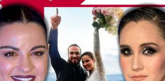 "A mi boda no fue ninguno" Dulce María habla de la boda de Maite Perroni