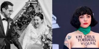 Critican a Mon Laferte por casarse siendo feminista y ella responde