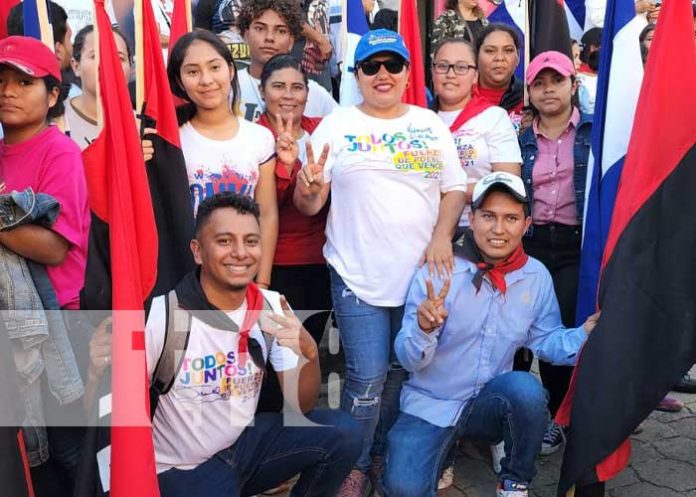Militancia sandinista de Jalapa respalda candidatura del FSLN