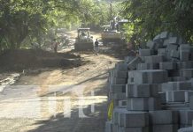 Militancia Sandinista de Ometepe celebra construcción de nueva carretera Militancia Sandinista de Ometepe celebra construcción de nueva carretera