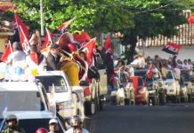 Granada muestra respaldo contundente a la fórmula edilicia del FSLN Granada muestra respaldo contundente a la fórmula edilicia del FSLN