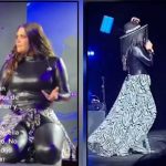 Seguridad de Yuridia le roba su sombrero (VIDEO)