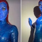 Kim Kardashian y el impresionante traje que utilizó para Halloween