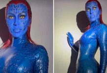 Kim Kardashian y el impresionante traje que utilizó para Halloween Kim Kardashian y el impresionante traje que utilizó para Halloween