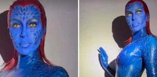 Kim Kardashian y el impresionante traje que utilizó para Halloween