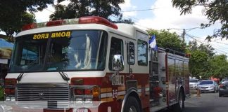Bomberos inspeccionan cementerios previo al día de los difuntos en Managua