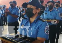 Policía Nacional en Carazo asciende a sus oficiales Policía Nacional en Carazo asciende a sus oficiales