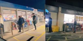 Broma de un maniquí en un cajero hace esperar por horas a personas