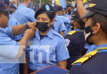 486 policías de diversas especialidades en Managua son ascendidos 486 policías de diversas especialidades en Managua son ascendidos