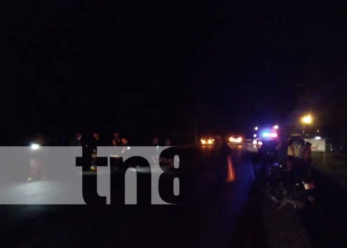 Menor de edad fallece en accidente de tránsito en Acoyapa, Chontales