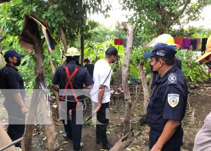 Policía nacional investiga hallazgo de cadáver en cauce de Managua