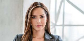 Carmen Villalobos muestra sus pasos al ritmo del reguetón