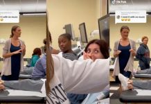 ¡En plena clase! Estudiante descubre que está embarazada y así reacciona