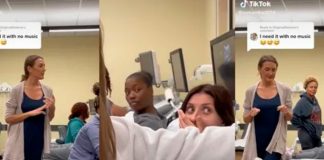 ¡En plena clase! Estudiante descubre que está embarazada y así reacciona