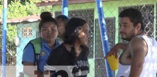 ¡No corrieron largo! atrapan a presuntos asaltantes en un parque de Managua
