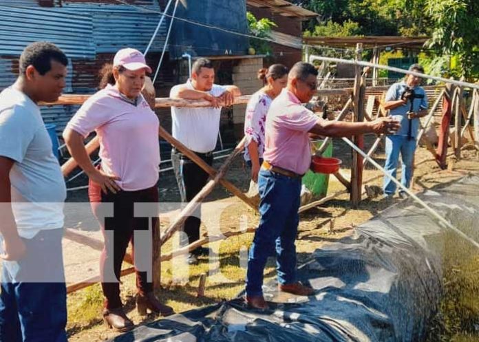 Ministra del MEFCCA vista a protagonistas de la zona rural de Nandaime