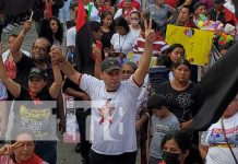 Realizan caminata en respaldo al FSLN en Ocotal Realizan caminata en respaldo al FSLN en Ocotal