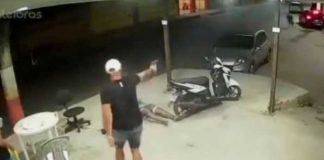 'Le salió el tiro por la culata': Ladrón es baleado al intentar robar (VIDEO)