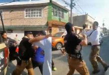 Civil se faja los pantalones con policía y se dan tremenda «apaleada» Civil se faja los pantalones con policía y se dan tremenda "apaleada"