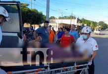 Conductor de camioneta atropelló a un motociclista y se dio a la fuga en Rivas Conductor de camioneta atropelló a un motociclista y se dio a la fuga en Rivas