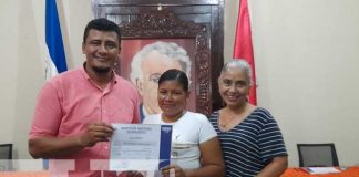 34 protagonistas de la escuela de oficio en Nandaime reciben su certificado