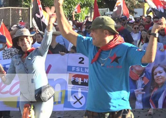 Familias de Estelí ratifican su compromiso con el FSLN