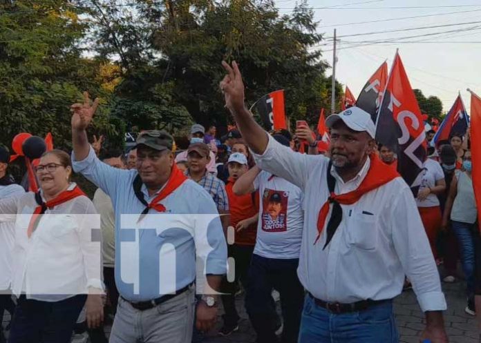 Rivas reafirma respaldo a la fórmula del FSLN