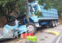 Un fallecido en aparatoso accidente en carretera Ocotal-Dipilto Un fallecido en aparatoso accidente en carretera Ocotal-Dipilto