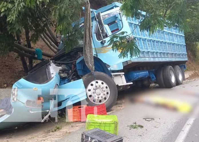 Un fallecido en aparatoso accidente en carretera Ocotal-Dipilto