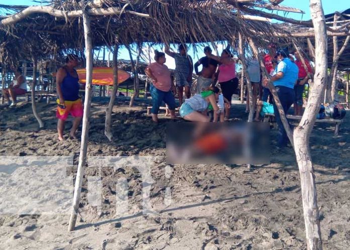 Habitante de Sutiaba, León perece ahogado en las aguas de Poneloya