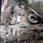Muro colapsa en una vivienda de Jinotepe, Carazo Muro colapsa en una vivienda de Jinotepe, Carazo