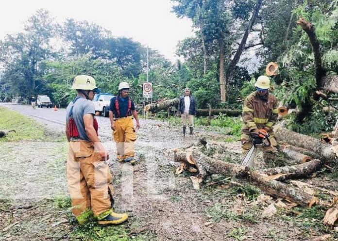 Jalapa no bajó la guardia ante el paso de Julia por Nicaragua