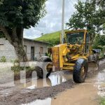 Alcaldía de Jinotega realiza trabajos de reparación de calles tras el paso de Julia Alcaldía de Jinotega realiza trabajos de reparación de calles tras el paso de Julia
