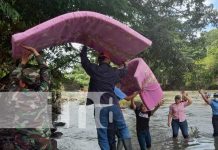 COMUPRED atiende a familias afectadas por la Tormenta Tropical Julia en Boaco