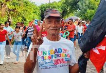 Realizan caminata en La Orilla, Nandaime Realizan caminata en La Orilla, Nandaime