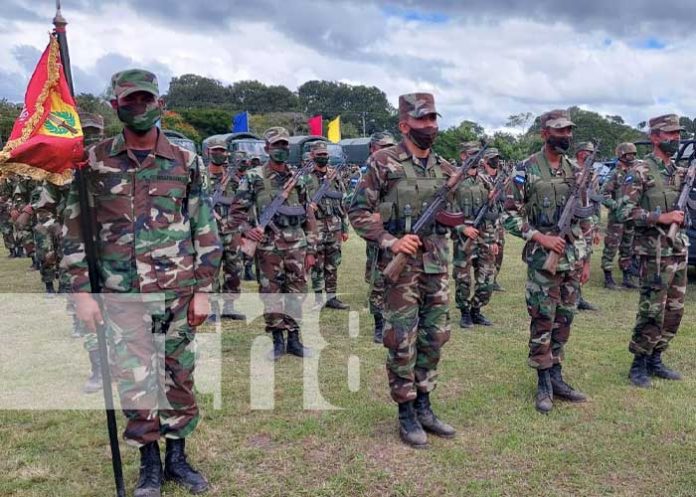 Ejército de Nicaragua realizó apertura del ciclo cafetalero en Jinotega