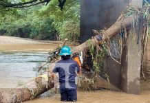 Realizan labores de mitigación por afectaciones de lluvia en San Juan del Sur Realizan labores de mitigación por afectaciones de lluvia en San Juan del Sur
