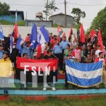 Siuna realiza caravana de motociclistas celebrando octubre victorioso