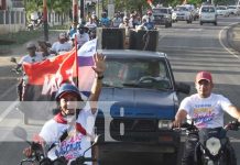 Militancia sandinista recorre comunidad El Manchón en Nandaime Militancia sandinista recorre comunidad El Manchón en Nandaime