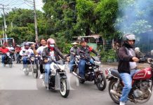 Distrito V de Managua saluda a octubre victorioso con alegre caravana Distrito V de Managua saluda a octubre victorioso con alegre caravana