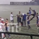 ¡Que pena!, C.D Júnior y Somotillo se ven involucrados en un pleito en el Estadio Nacional de Fútbol ¡Que pena!, C.D Júnior y Somotillo se ven involucrados en un pleito en el Estadio Nacional de Fútbol